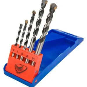 Bezpieczne zakupy Wiertła do betonu 4-10 mm, zestaw 5 szt.